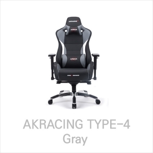 AKRACING Gaming Chair [TYPE-4] Gray 게임용/게이밍 컴퓨터 의자