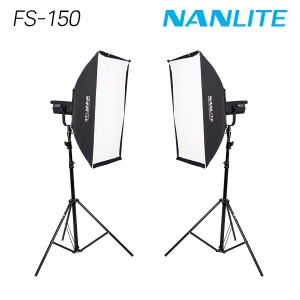 [NANLITE] 난라이트 FS-150 소프트박스 90x60 투스탠드 세트
